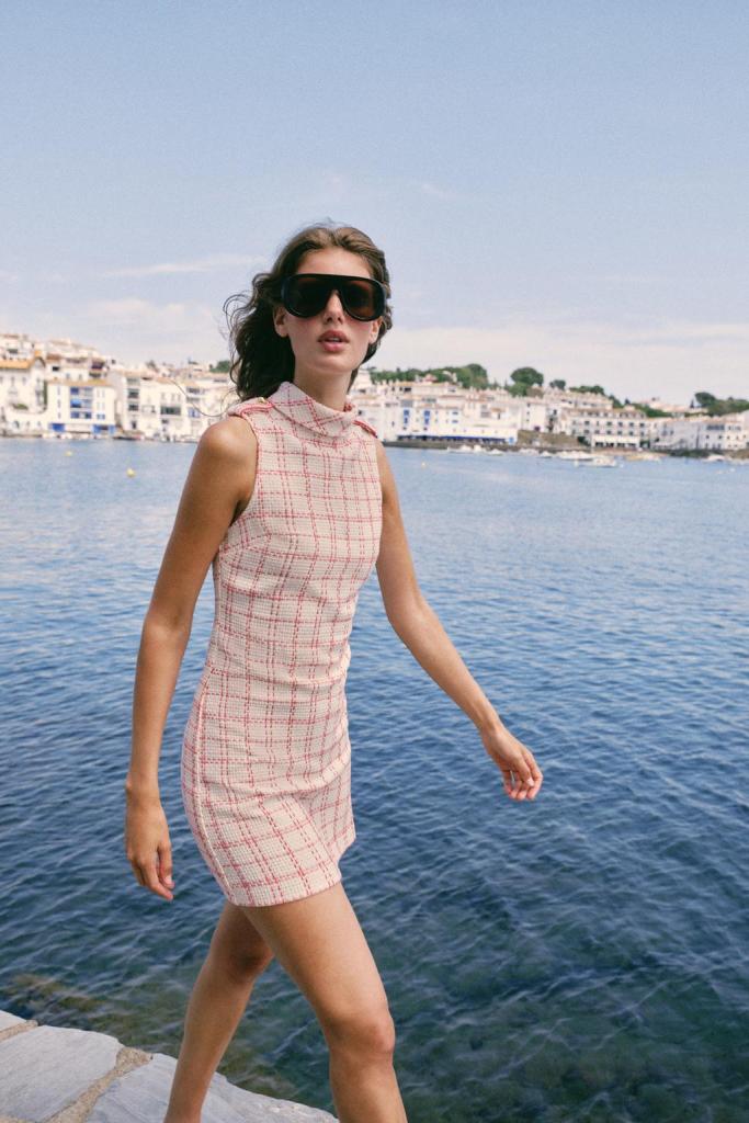 Zara Short Textured Dress