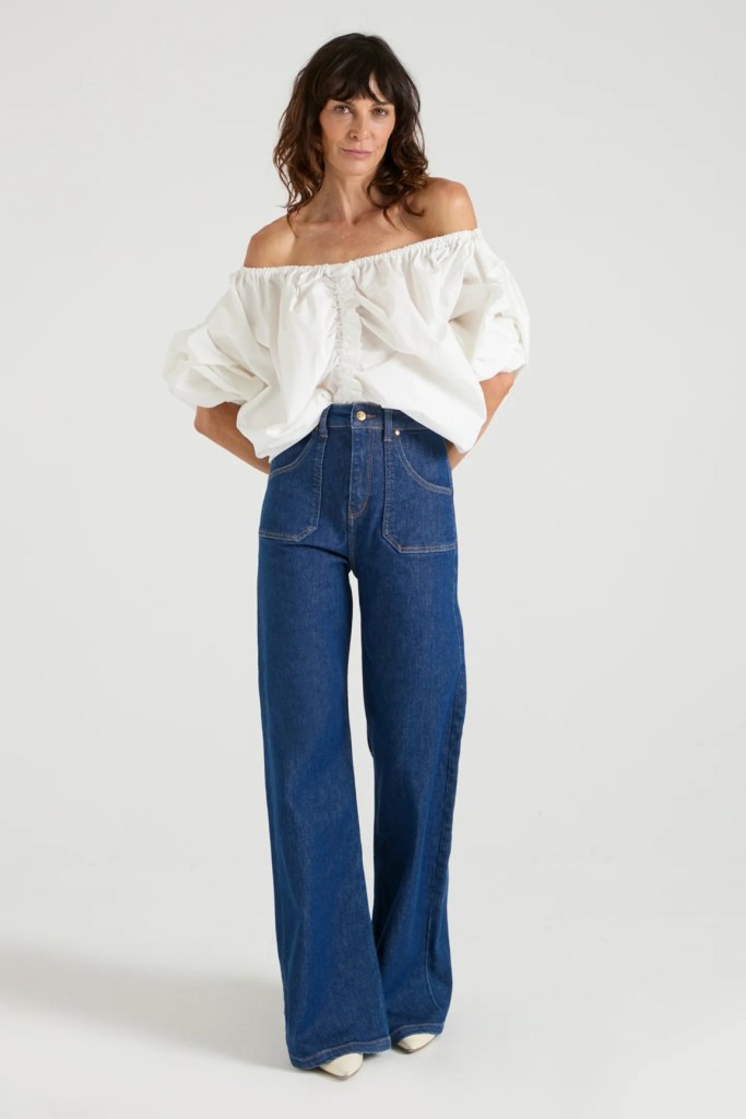 Donna Ida Emilia The Patch Pocket Super Wide Leg Flare