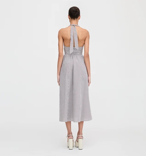 Hill House Home The Fleur Midi Dress Back View