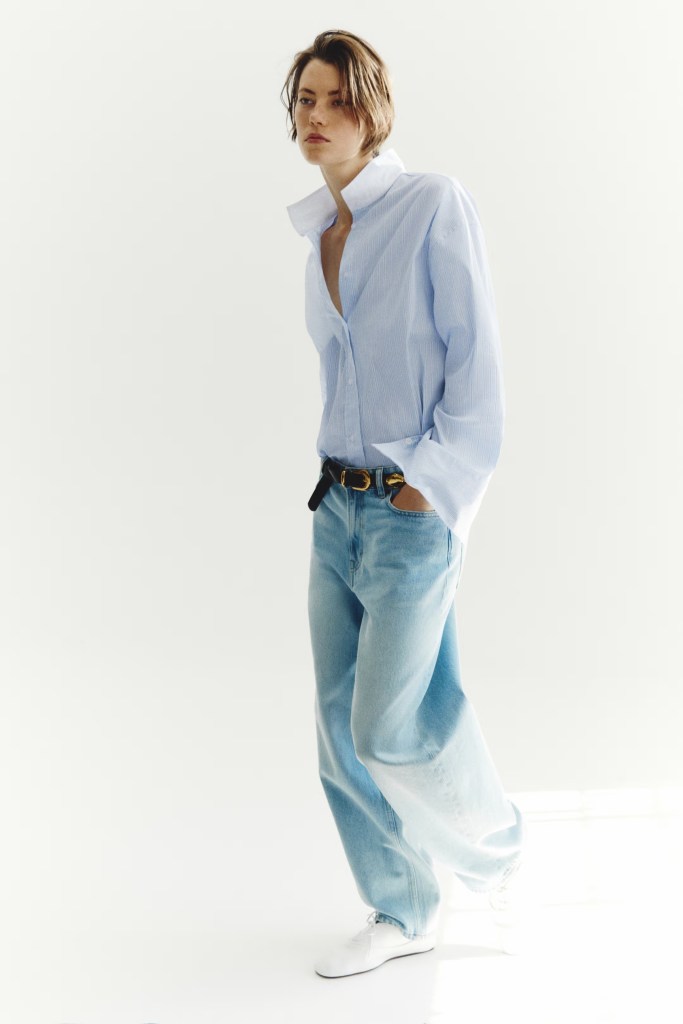 H&M Stand-collar shirt