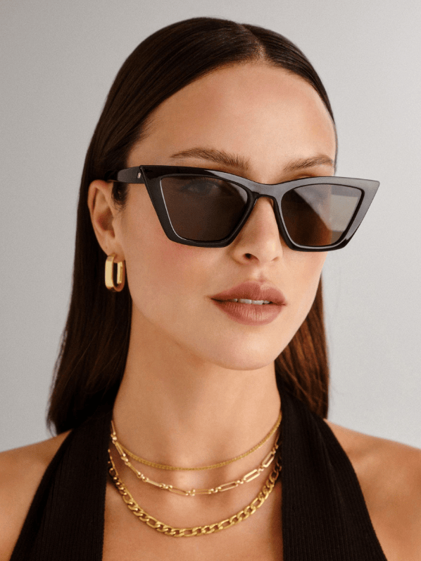 Le Specs Black Velodrome Sunglasses