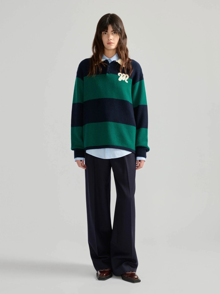 Mithridate Striped Knitted Rugby