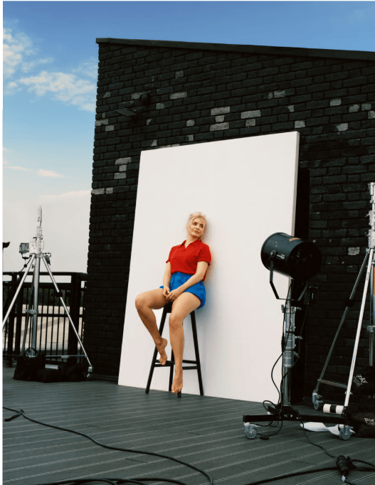 where to get all Holly Willoughby outfits Grazia red polo shirt blue shorts what is Holly wearing 20 July 2026 Photo Aaron Crossman