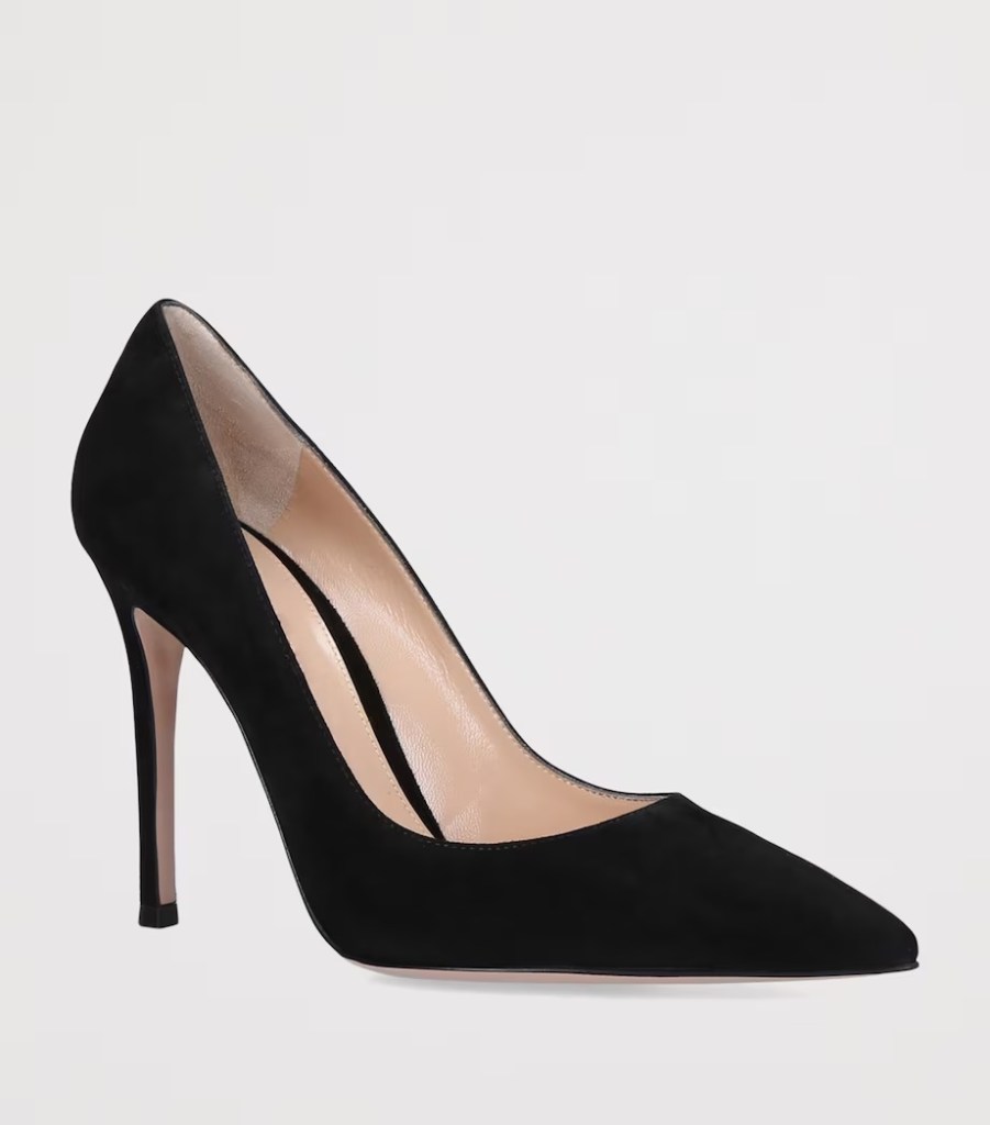 Gianvito Rossi Suede Gianvito Pumps 105