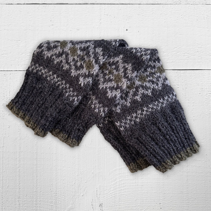 Hambro & Miller's Fair Isle Wrist Warmers