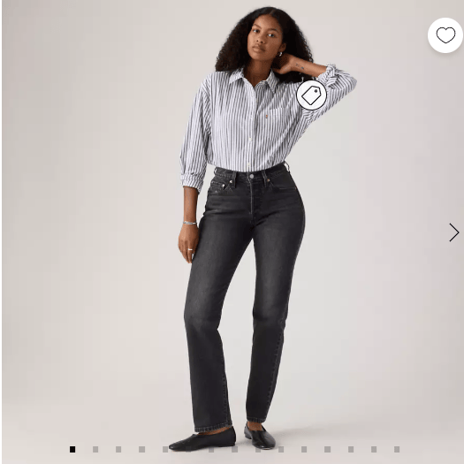Levis 501 Curve Women's Jeans