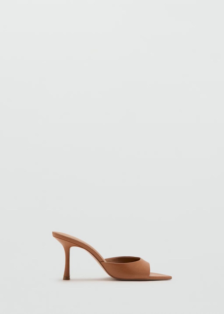 Mango Pointed heel sandals