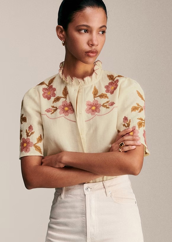 Sezane Diane Blouse