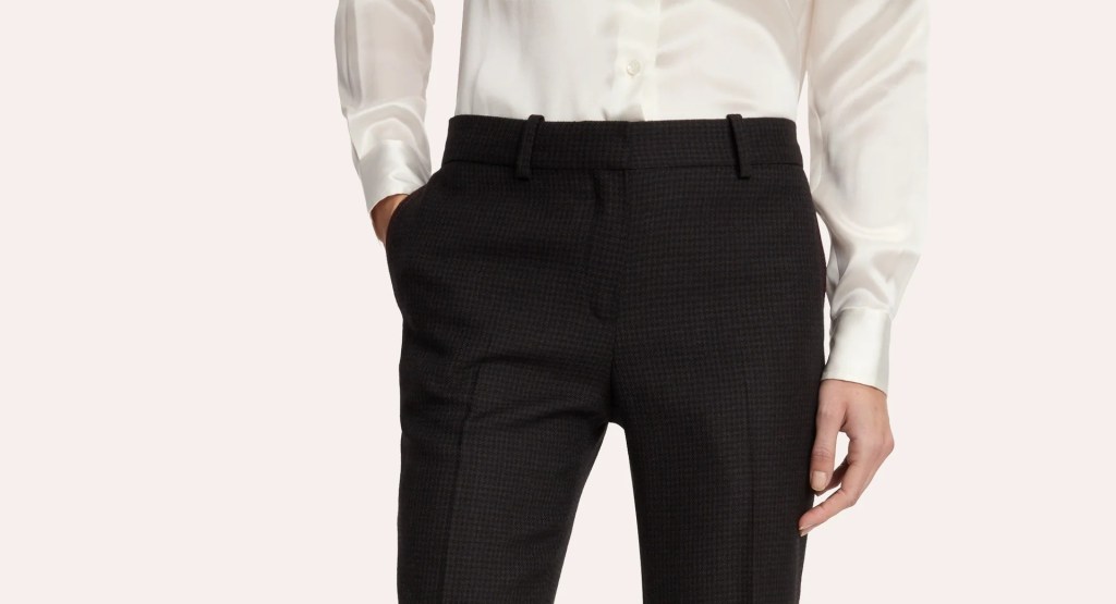 Bella Freud Check 1976 Trouser