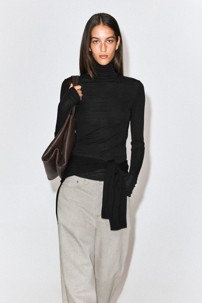 COS  Merino Wool High-Neck Top