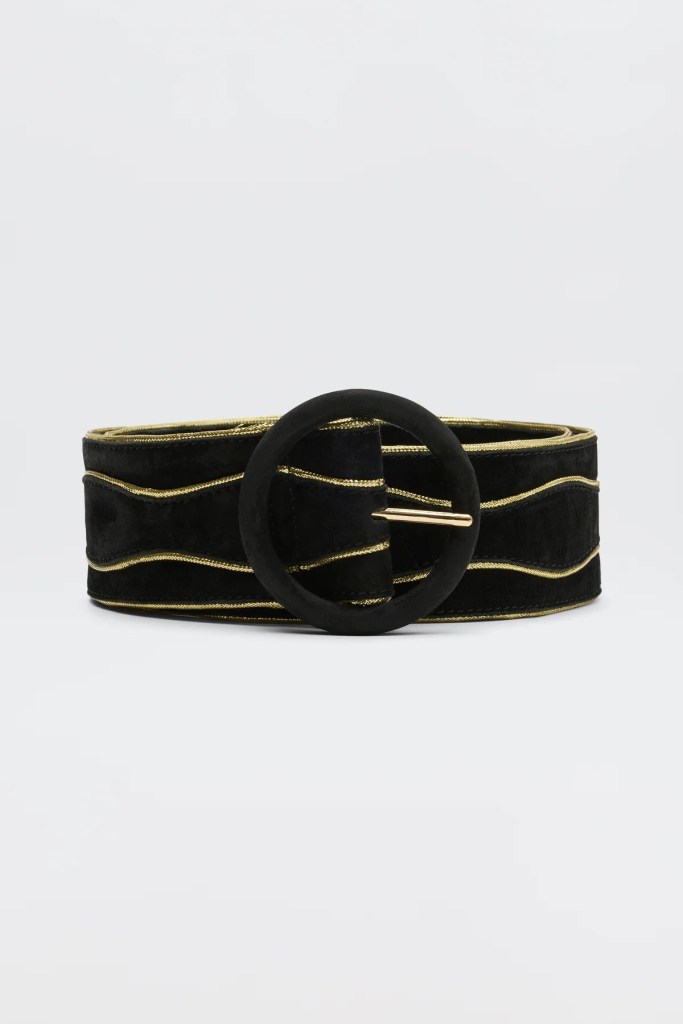 RIXO Catalina Suede Belt